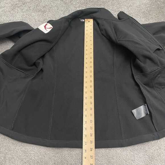 The North Face Windwall Barrier Softshell Jacket Womens Large Black Outdoor Hike - Picture 6 of 16